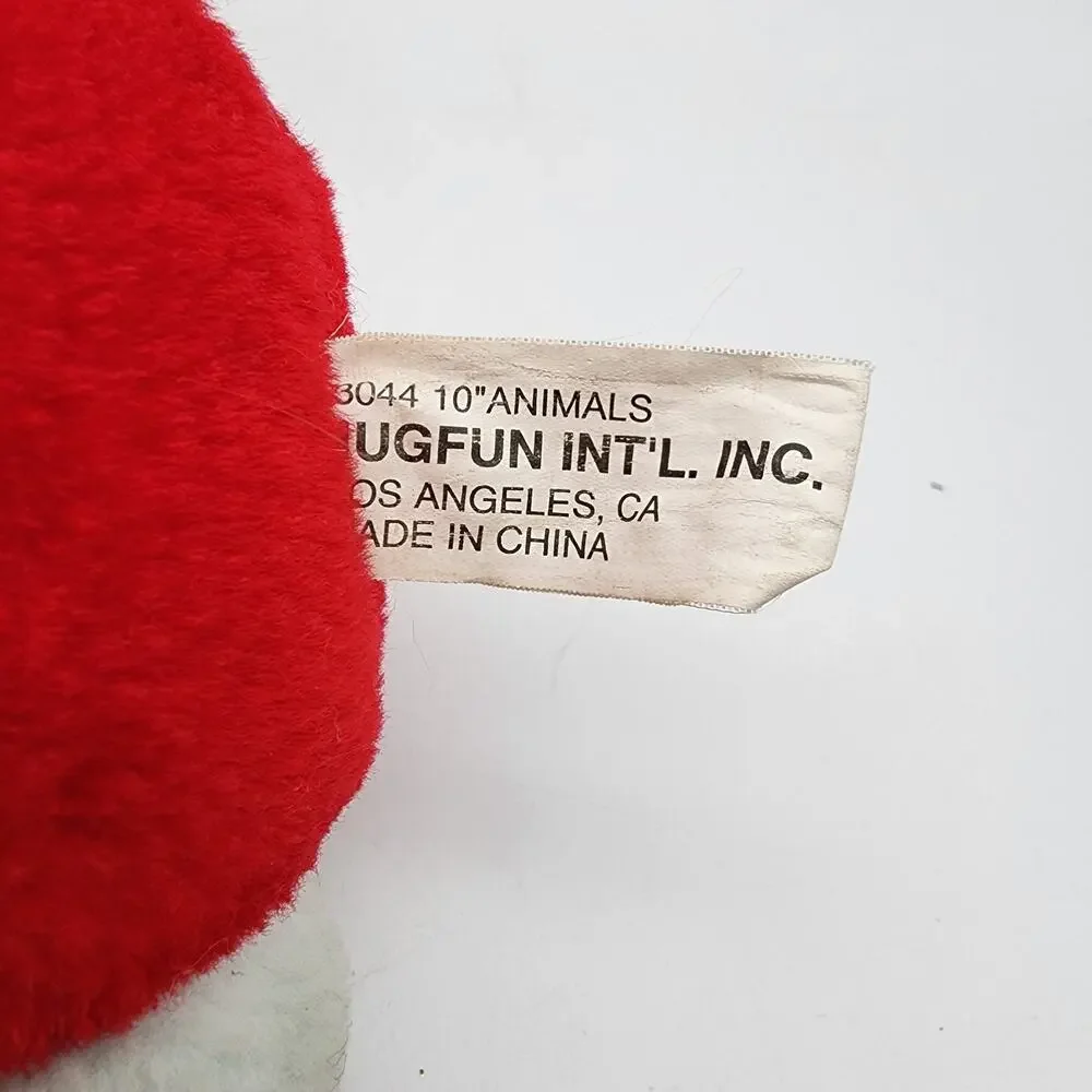 Vintage HugFun Caterpillar Worm Rattle Plush Stuffed Animal 10